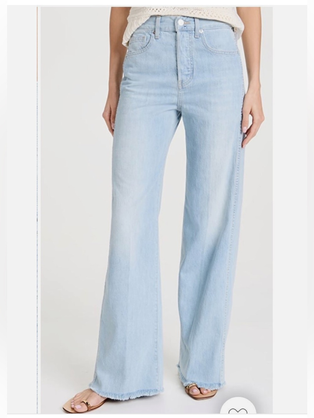 Veronica Beard Taylor Relaxed wide leg Jean size 27